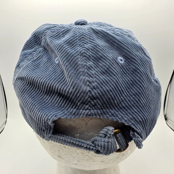 Cotton On Paradiso Motel Adults Blue Corduroy Hat Cap Casual Athletic Outdoors - Picture 3 of 10